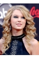 Exquisite Blonde Curly Capless Long Taylor Swift Human Hair Women Wigs