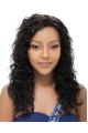 Wholesome Black Curly Capless Long Human Hair African American Women Wigs