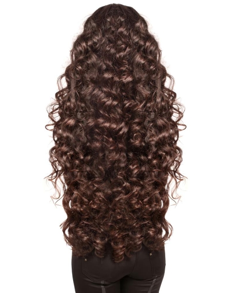 Curly Great Capless Long Synthetic Women Wigs