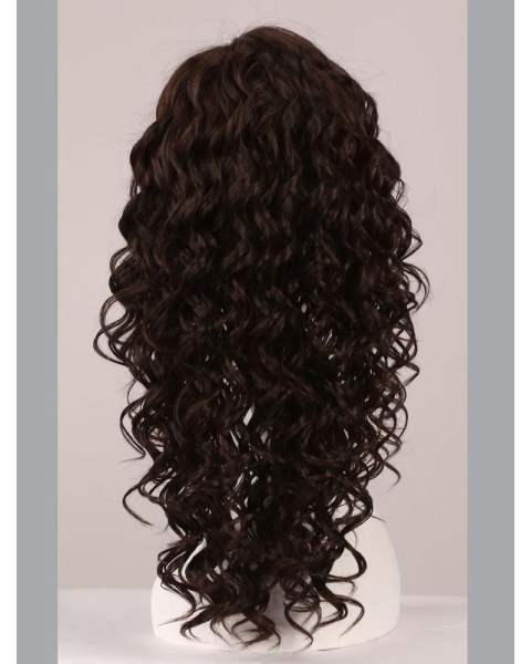 Curly Great Capless Long Synthetic Women Wigs