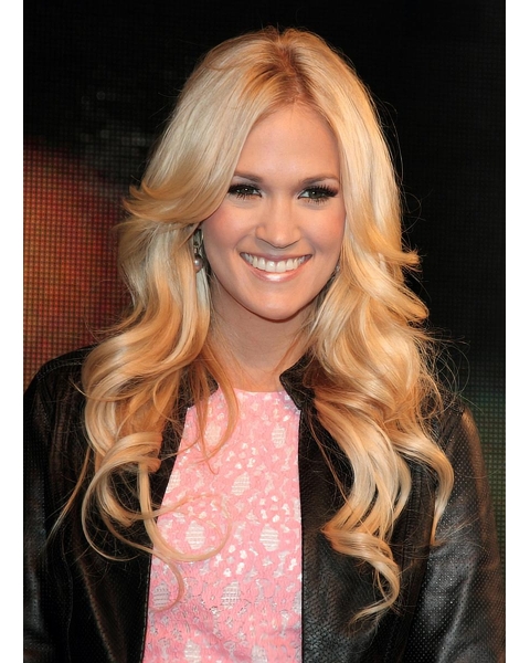 Incredible Blonde Curly Capless Long Celebrity Women Wigs