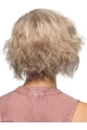 Affordable Blonde Lace Front Curly Classic Short Wigs Without Bang