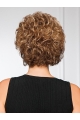 Best Short Blonde Classic Curly Cheap Synthetic Wigs