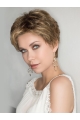 Short Curly Blonde Boycuts High Quality Synthetic Lace Front Wig For Women