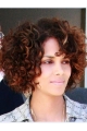 Halle Berry Voluminous and Vivacious Short Curly Lace Front Human Hair wigs For Women