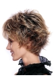 Top Quality Attractive Lady Hairstyle Short Blonde Natural Wigs For Women