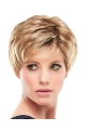 New Arrival Charming Polite Auburn Curly Short Synthetic Capless Wigs