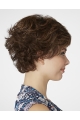 Amazing Brown Curly Short Synthetic Wigs