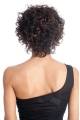 Brown Curly Short African American Wigs