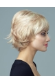 Blonde Curly Synthetic Style Short Wigs