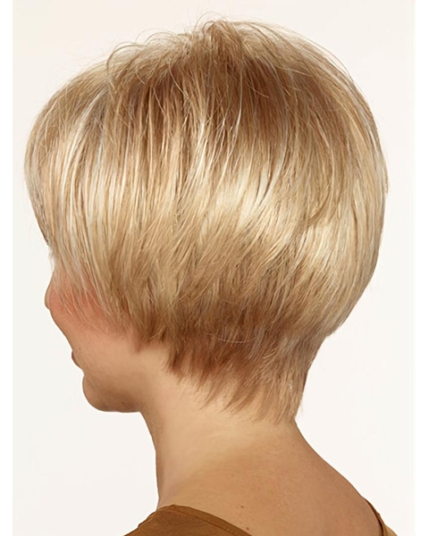 Capless Synthetic Short 10" Bob Wig