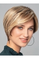 Good  Straight Monofilament Ombre/2 tone Synthetic Boycuts Short Wigs