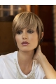 Hot Sale Straight Capless Blonde Synthetic 8inch Boycuts Online Short Synthetic Wigs