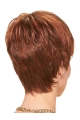 Red Straight Short Layered Monofilament Wigs