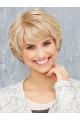 Monofilament Blonde Synthetic 8" Short Bob Haircuts