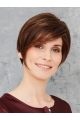 Capless Auburn Synthetic 8" Short Bob Wigs For Women