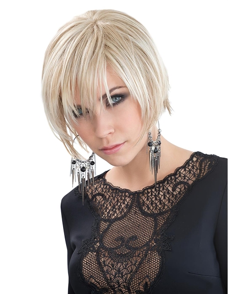 Ideal 6" Straight Layered Synthetic Wigs