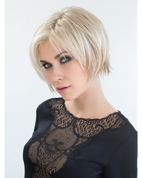 Ideal 6" Straight Layered Synthetic Wigs