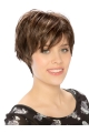 Designed Monofilament Synthetic Straight 8" Short Wigs