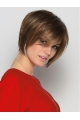 Synthetic Brown Monofilament 9" Bob Wigs