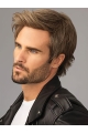 New Arrival 8" Straight Brown Classic Men Wigs