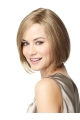 Blonde 10" Bob Synthetic Monofilament Wigs Short