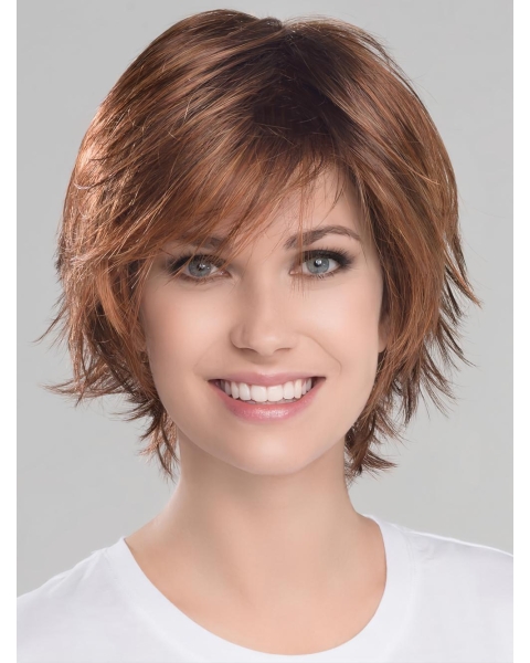 Short Monofilament Synthetic Mono Quality Synthetic Wigs