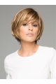 Straight Brown Short 6" Synthetic Lace Wigs