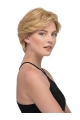 Straight Blonde Layered Human Hair Wigs