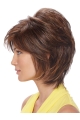 Cool Auburn Straight Short Synthetic Wigs