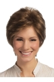 Polite Lace Front Straight Short Remy Human Lace Wigs