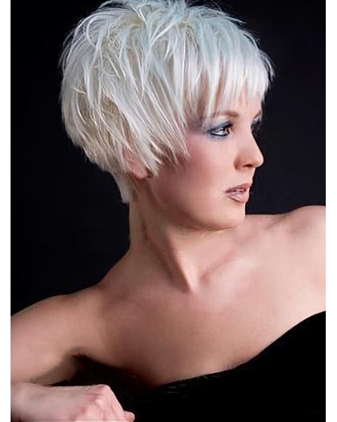 Straight Synthetic Easy Short Wigs