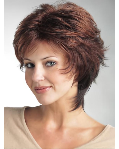 Flexibility Monofilament Straight Short Classic Wigs