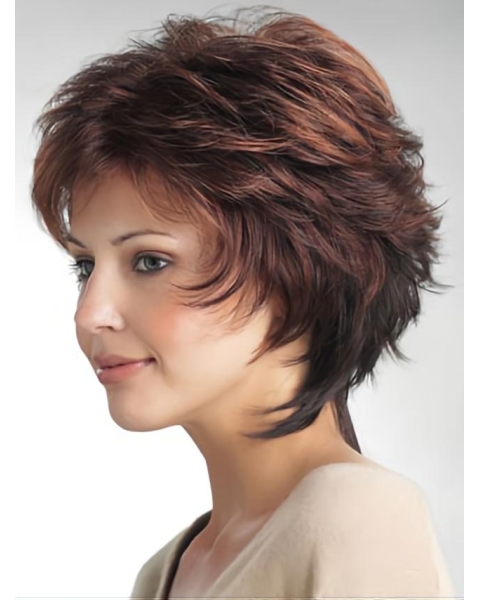 Flexibility Monofilament Straight Short Classic Wigs