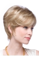 Wholesome Blonde Straight Short Human Hair Wigs