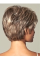 Brown Shining Layered Straight Short Wigs