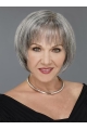 Grey Lady Short Bobs Capless Wigs