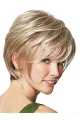 Faddish Blonde Straight Short Synthetic Wigs