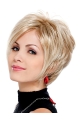 Online Blonde Straight Short Synthetic Wigs