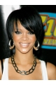 Rihanna Briskly Cute Short Asymmetrical Glueless Lace Front Human Hair Wig