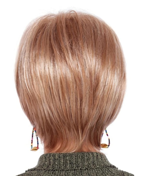 Blonde Lace Front Synthetic Soft Short Wigs