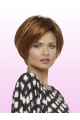 Unique Auburn Lace Front Short Wigs