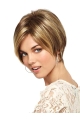 Blonde Modern Bobs Monofilament Short Wigs