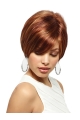 Blonde Modern Bobs Monofilament Short Wigs