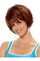 Cosy Auburn Straight Short Synthetic Wigs