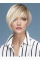 Young Fashion Wonderful Platinum Blonde Short Synthetic Wigs