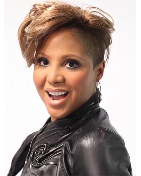 New Arrival Short Boycuts Toni Braxton Wigs Celebrity Wig