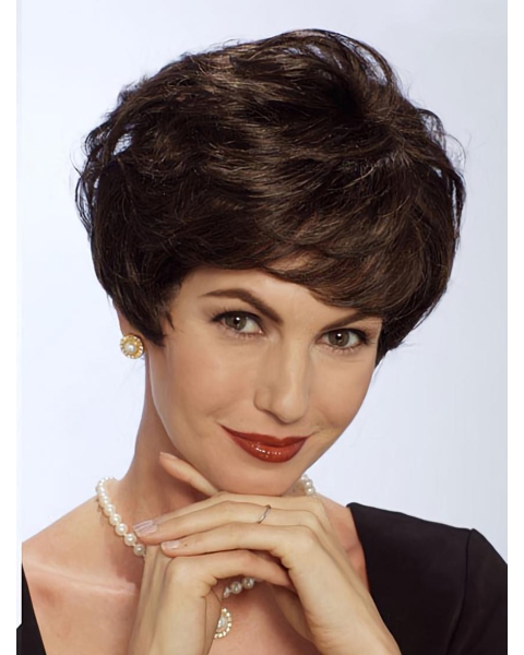 Nice Lace Front Straight Short Classic Wigs