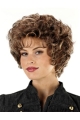 Monofilament Elegant With Bangs Straight Short Wigs