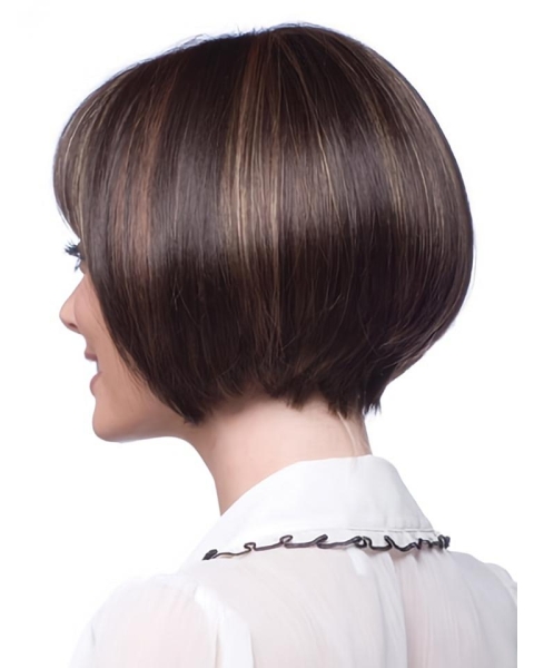 Glamorous Short Lace Front Synthetic Women  Bobs Wigs